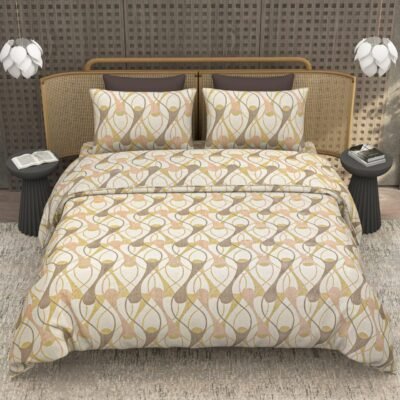 BMW Queen Size Cotton Bedsheet