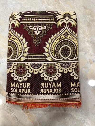MAYUR SOLAPUR JACQUARD BEDSHEET