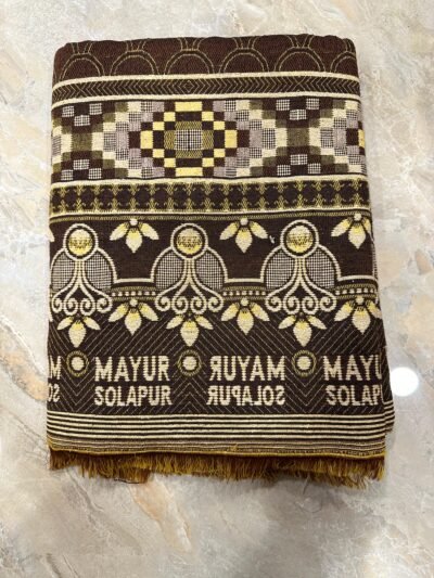 MAYUR SOLAPUR JACQUARD BEDSHEET