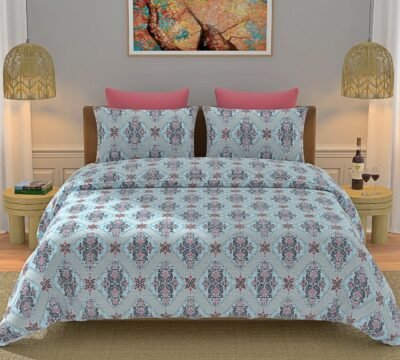 Esteem Queen Size Cotton Bedsheet