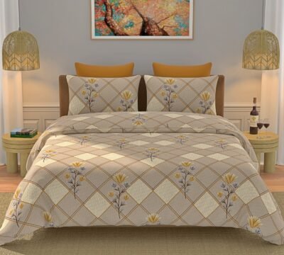Esteem Queen Size Cotton Bedsheet