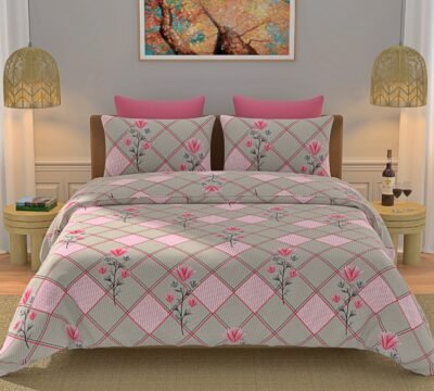 Esteem Queen Size Cotton Bedsheet