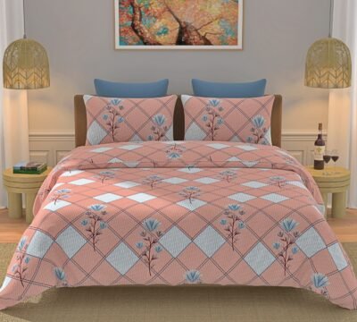 Esteem Queen Size Cotton Bedsheet