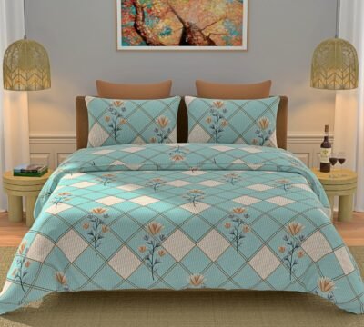 Esteem Queen Size Cotton Bedsheet