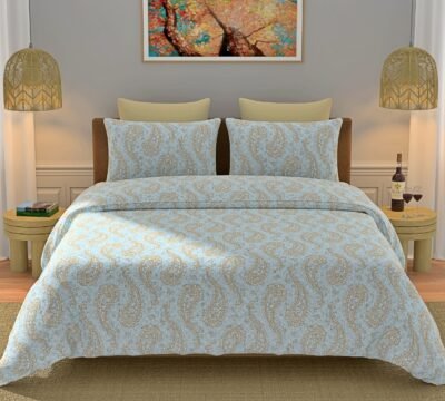 Esteem Queen Size Cotton Bedsheet